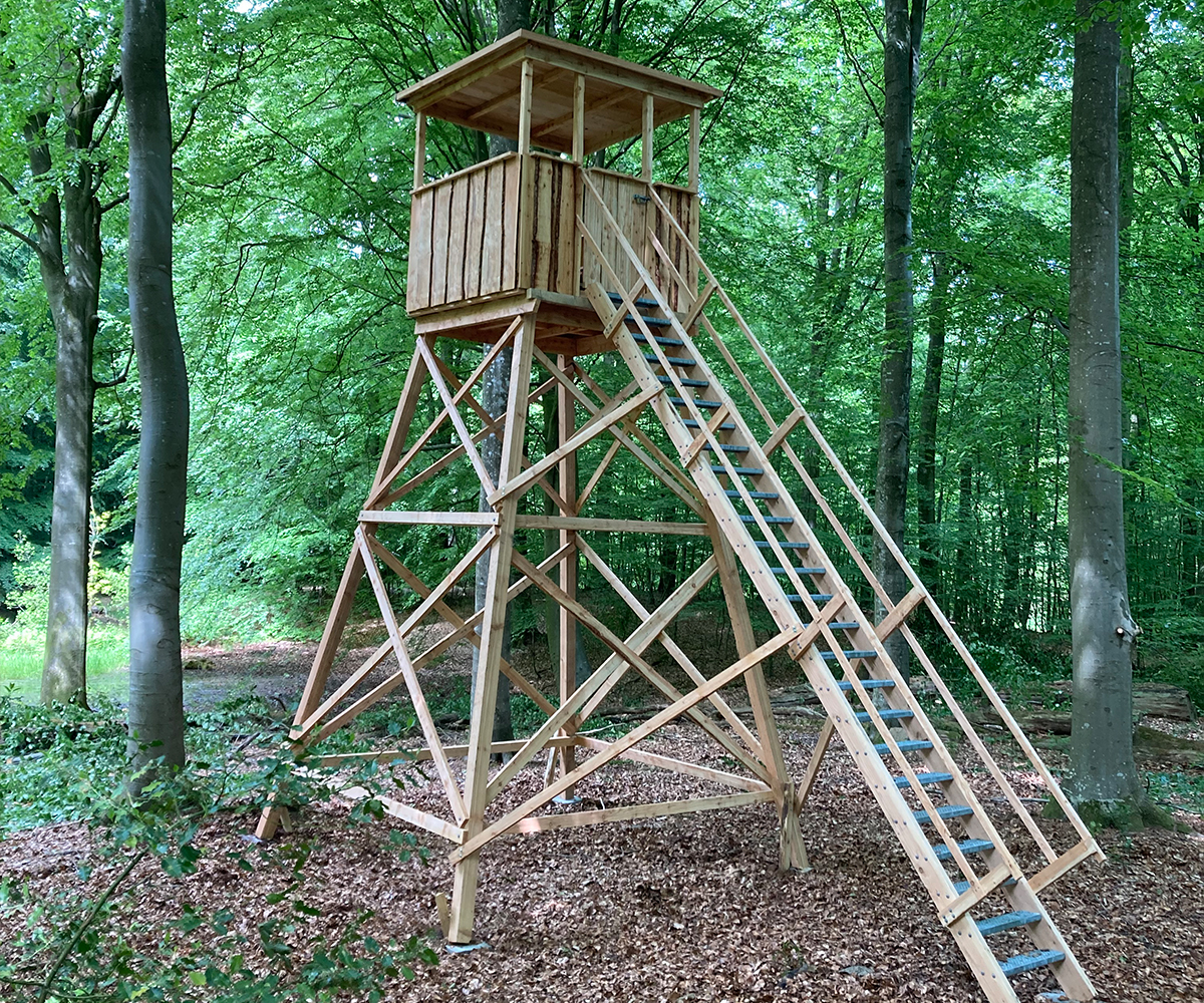 St. Hjøllund Savværk ApS - Udkigstårn